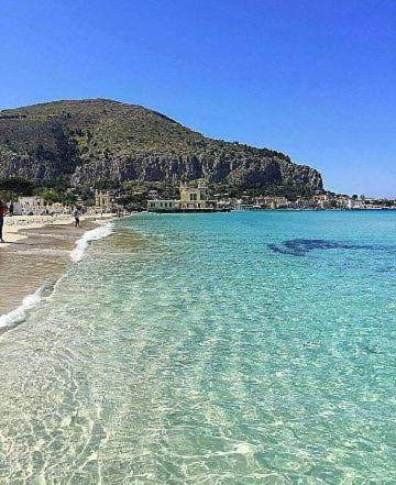 Casa Nina Villa Mondello Bagian luar foto